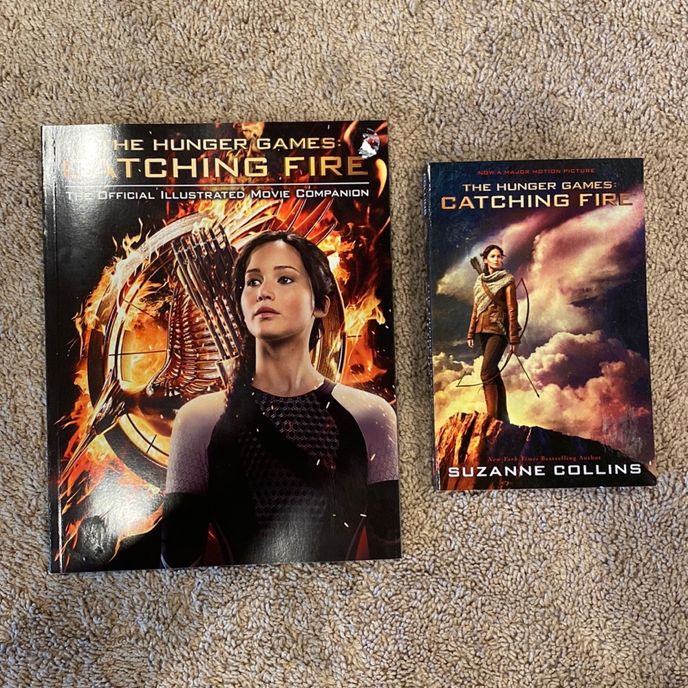 New! Hunger Games Catching Fire Books